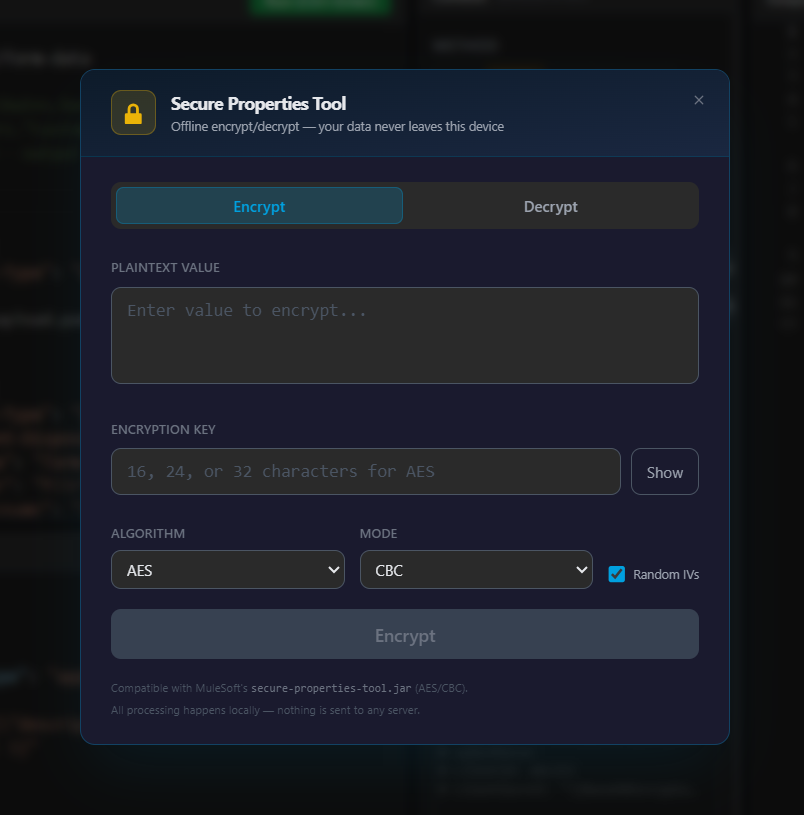 Secure Properties Decryption